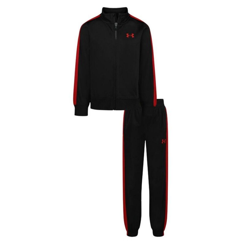 Under Armour Boys Tracksuit / Black/Red